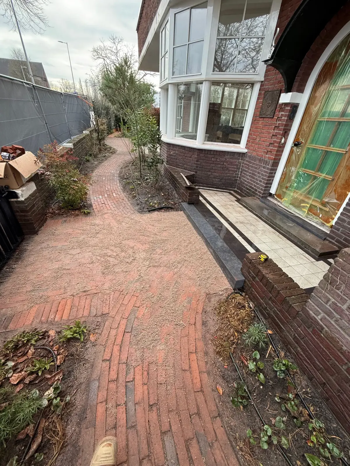 Hardstenen drempel van 120 kilo — Amsterdam